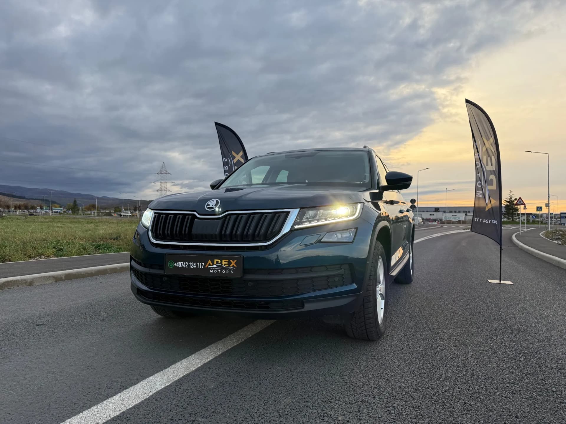 Skoda Kodiaq 2.0 TDI SCR 4x4 DSG 2021, albastru